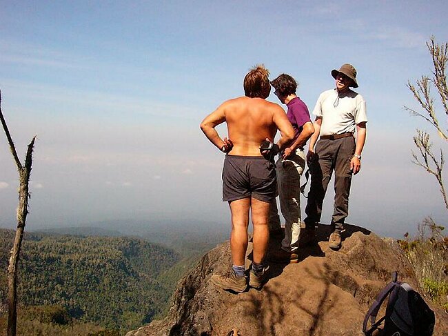 Bare-belly John: &quot I climb so fast, you don't believe it&quot