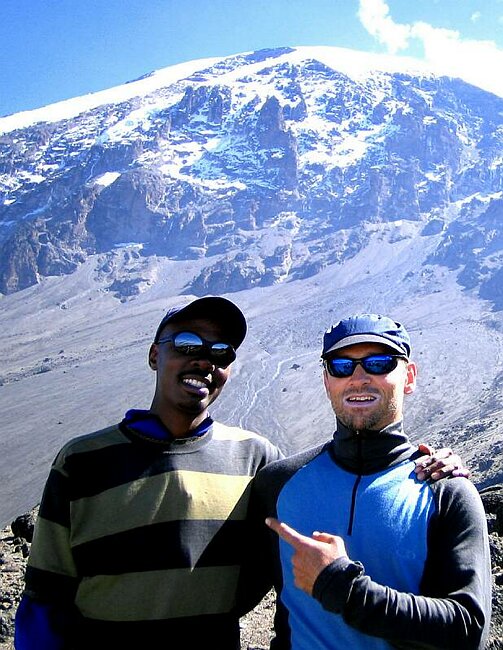 This guy has been on the summit already 96 times!  