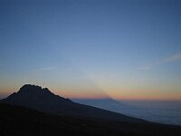 The giant shadow of Mount Kibo
