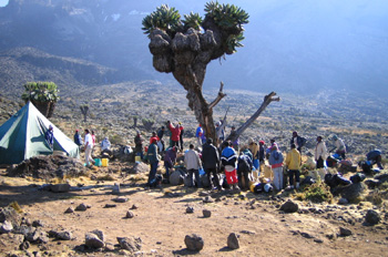 Barranco camp