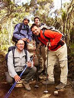 A few hours through an enchanted forest to the Mweka Park Gate